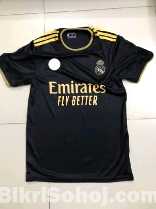 Real Madrid black Jersey